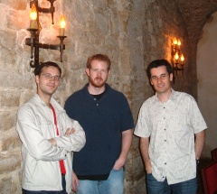 Denis Taverne, Chris Wren et Sebastien Boudaud