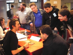 JOHNNY LANG ET DES FANS